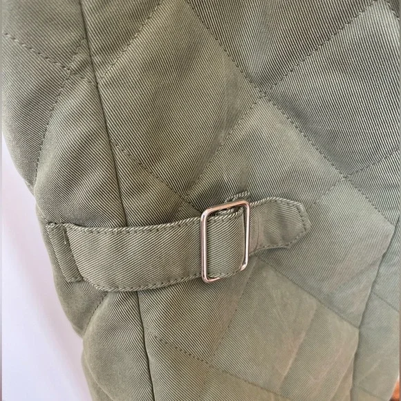 Orvis Green Quilted Vest with Pockets, Women’s size Large - Picture 4 of 7